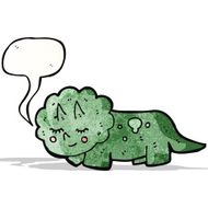 friendly cartoon dinosaur N5