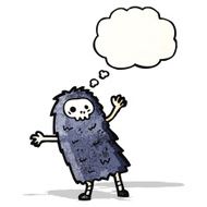 cartoon halloween ghoul N4