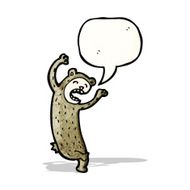 funny cartoon bear N10
