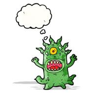 Cartoon monster N53