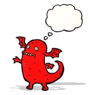 funny cartoon monster N12