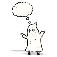 ghost costume cartoon