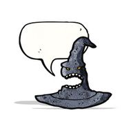 cartoon witches hat N2