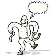 cartoon crazy madman N4