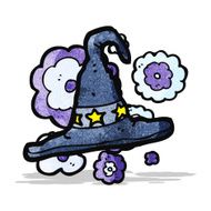 Cartoon Wizard Hat N6