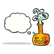 spooky halloween potion cartoon