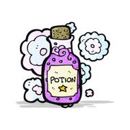 small potion bottle cartoon