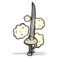 Cartoon Sword N28