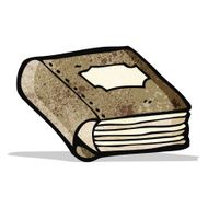 old book cartoon