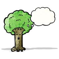 Cartoon Tree N134
