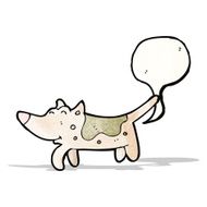 farting dog cartoon