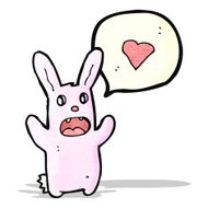spooky love rabbit