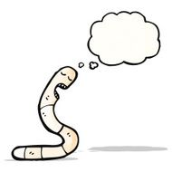 cartoon earth worm N3