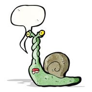 Cartoon Snail N49