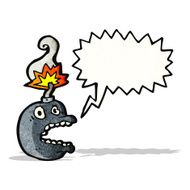 Cartoon Bomb N33