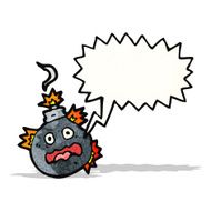 Cartoon Bomb N35