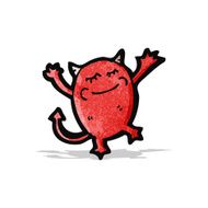 cartoon little devil N53