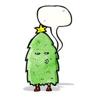 Christmas tree cartoon N2