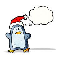 Cartoon penguin N48