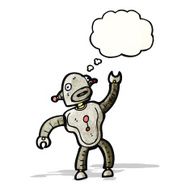 dancing robot cartoon