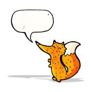 Cartoon little fox N4