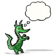 cartoon little dragon N3
