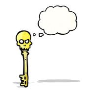 magic key cartoon