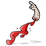 Cartoon Severed Arm N18