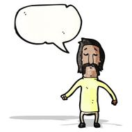 Cartoon Man With Mustache N14