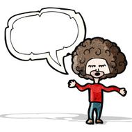 cartoon boy with speech bubble N15