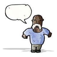 Cartoon Man With Mustache N15