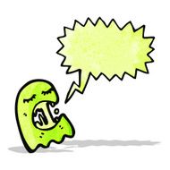 slimy ghost cartoon N2