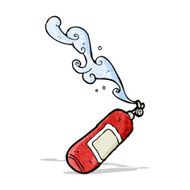 Cartoon Fire Extinguisher N8