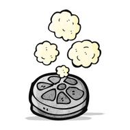 old film reel cartoon