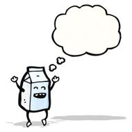 Cartoon Milk Carton N18