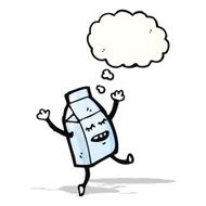 Cartoon Milk Carton N19