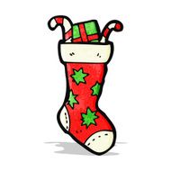 Cartoon Christmas Stockings N8