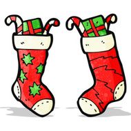 Cartoon Christmas Stockings N9