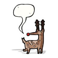 Cartoon Reindeer N44