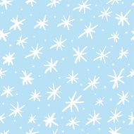 seamless pattern with snowflakes N3