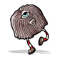 cartoon dancing monster N4