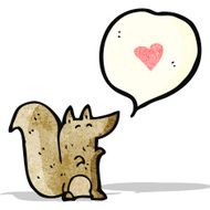 Cartoon Squirrel N34