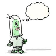 cartoon alien spaceman N4