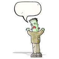 frankenstein's monster cartoon N2