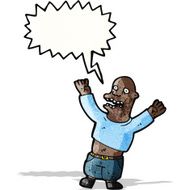 cartoon shouting man N28