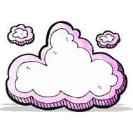 cartoon cloud symbol N9