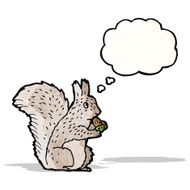 Cartoon Squirrel N35