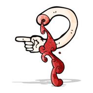 halloween pointing arm