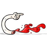 halloween pointing arm N2