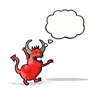 cartoon little devil N58